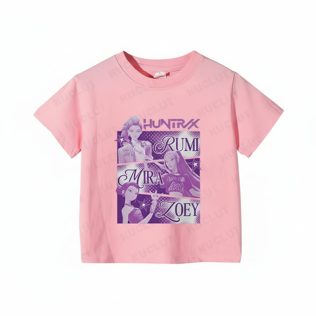 Light Pink Huntrix T-shirt